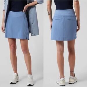 Athleta Blue Featherweight Stretch Soho Athletic Skort Size 14 pickleball tennis